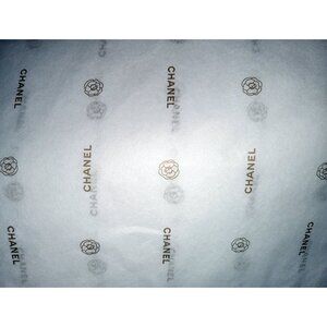 5 Sheets of Chanel Tissue Paper